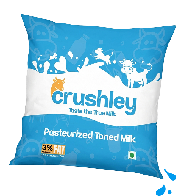 Crushley Pasteurized Toned Milk
